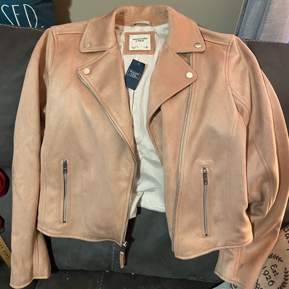 Abercrombie & Fitch Jackets & Blazers - Abercrombie and Fitch Suede Moto Jacket XL